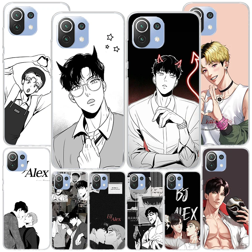 Anime B-J-Alex Phnoe Case for Xiaomi Mi 11T 12T 10T 9T Pro 13 12 11 A3 11i 8 9 10 Lite 12X 5X 6X Unique Cover Coque