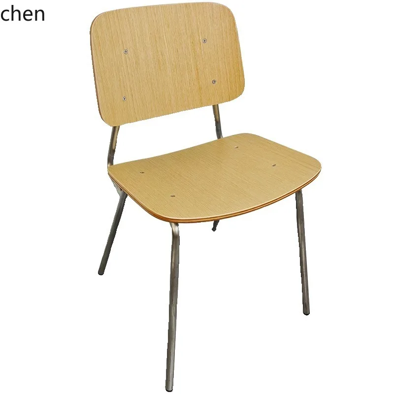 LXC Modern Minimalist Home Panel Soft Chair Cafe Dining Chair Horn Chair