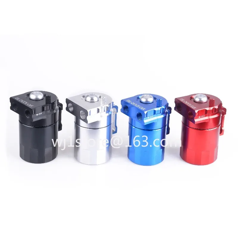 Universal 300ml Tank Kit Aluminum Energy Baffle Tank, Tank Separator Tank, with Vent 3/8 