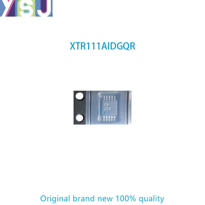 

XTR111AIDGQR IC PREC VOLT-CURR CONV/TX 10MSOP