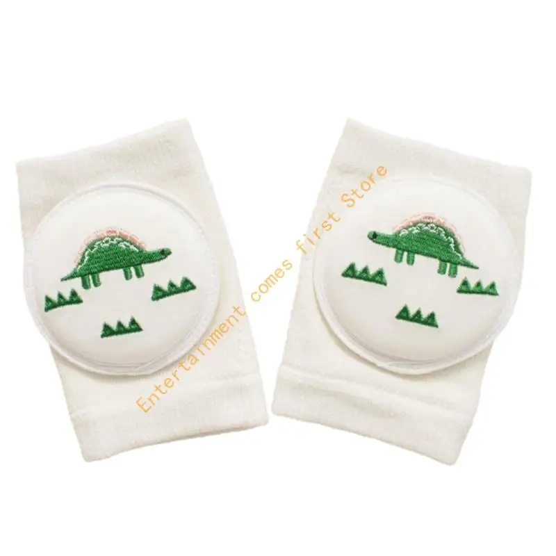 Flexible Knee Elbow Pad Crawling Safety Equipment Polyester Construction Ventilated Design for Active Development 55KD
