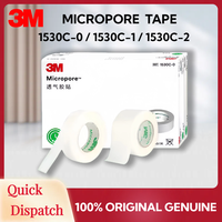 Original 3M Micropore Surgical Tape 1530 White Highly Breathable Gentle Adhesion Hypoallergenic Tape