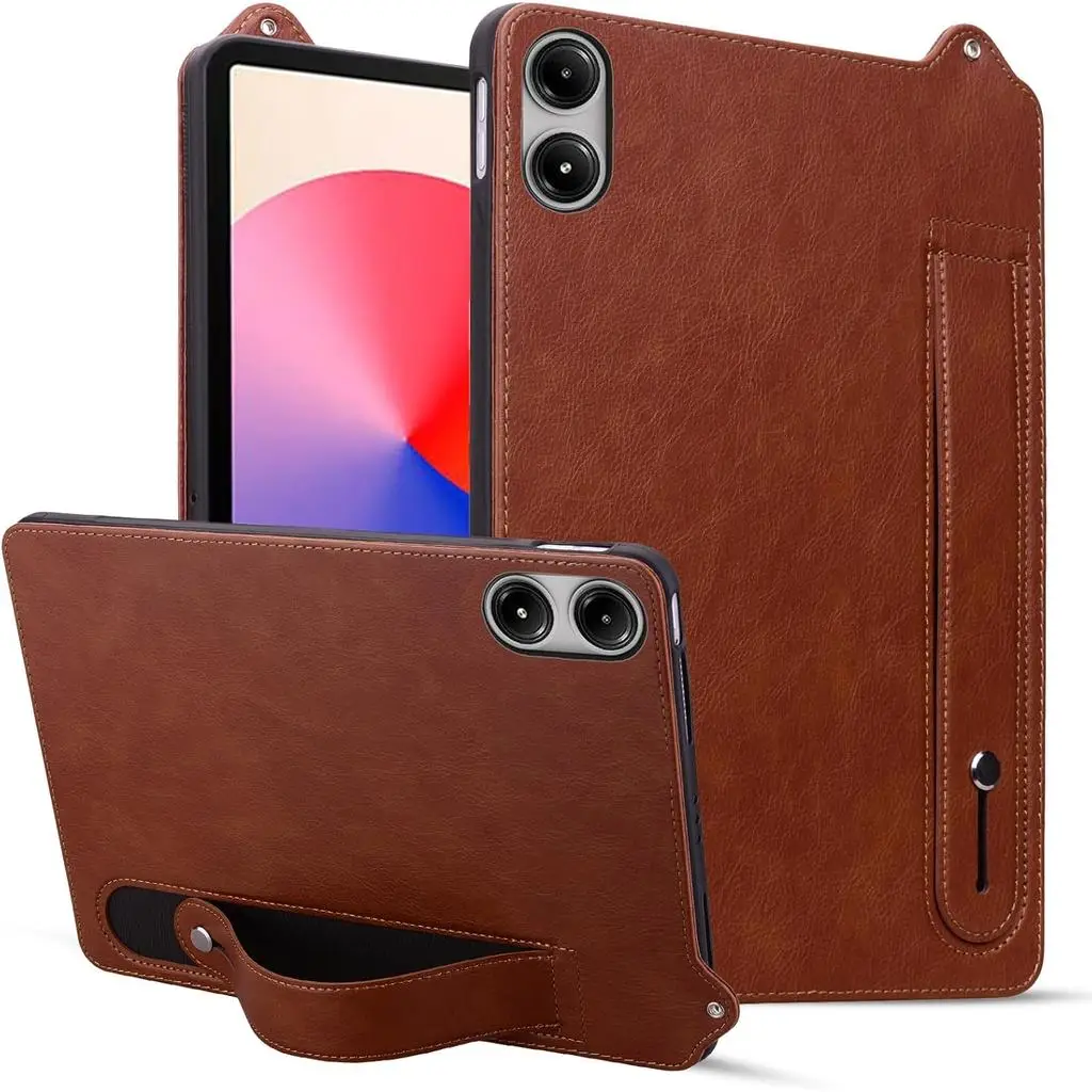 

PU Leather Soft TPU Stand Case for Xiaomi Redmi Pad 2 Pro 12.1 2025 Case with Handheld