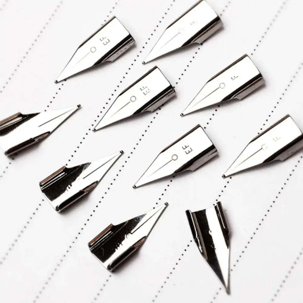 

1/5/10PCS Durable 0.38mm Fountain Pen Tip High Quality School Supplies Pen Tip Replacement Fit Retro Dipped Tip Stationery