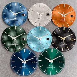 31.7mm Modified Sterile Watch Dial Fit NH35 NH36 Orange Sky Blue White Black Watch Parts Accessories