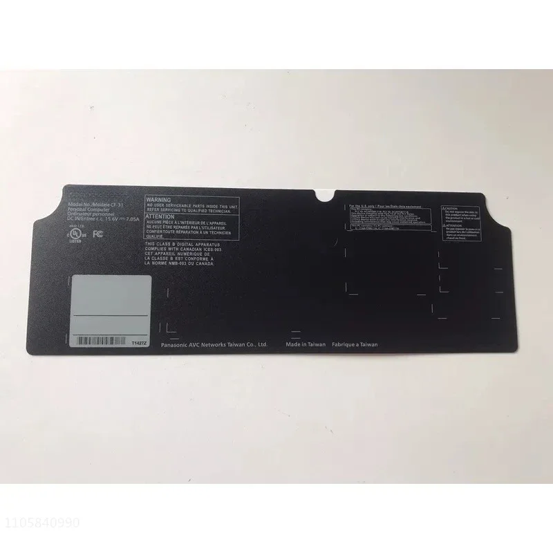 for Panasonic CF-31 Baseplate Sticker Factory Direct Replacement Decal Cover Skin Protective Label