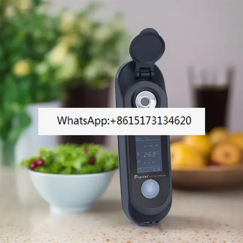 Achieve precise measurements in vinegar production with this advanced digital refractometer. Designed for accuracy, it
