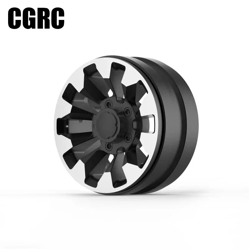 1 Pair 1.9inch Metal 70th Anniversary Edition Beadlock Wheel HUB For 1/10 RC Crawler Car TRX-4 Defender SCX10 RC4WD DIY Parts1