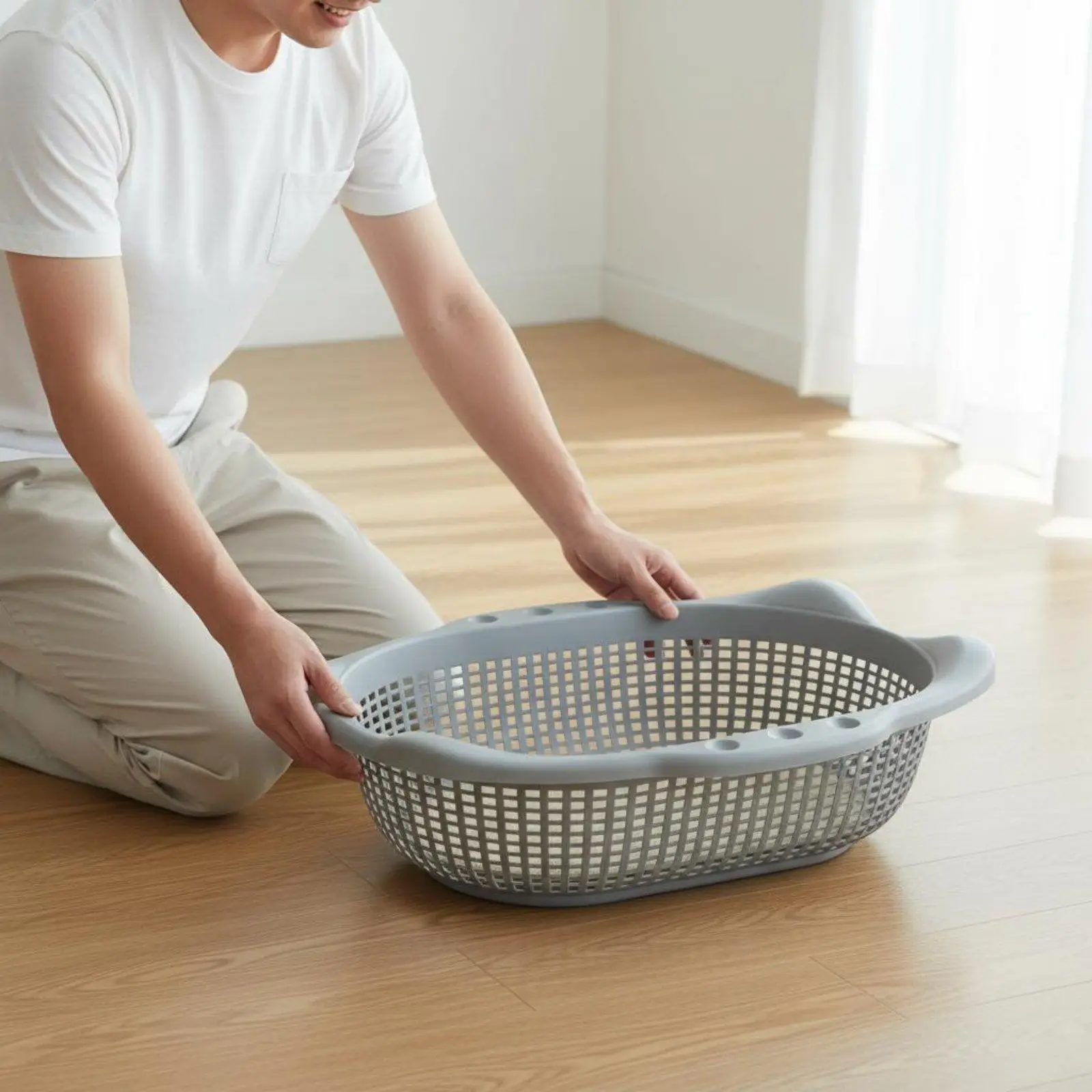 Cat Cooling Bed Floating Fluffy Cat Basket Raised Sides Lounger for Cats Indoor Beds for Cat Secure and Comfortable Nest
