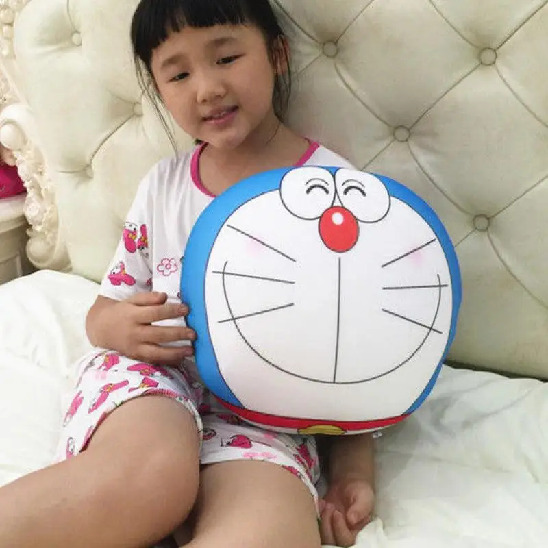 Kawaii อะนิเมะ Super Soft Doraemon รูปหมอนตุ๊กตา NANO โฟมอนุภาคตุ๊กตา Plush เด็กของขวัญโซฟาเบาะหลัง