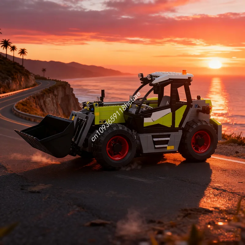 1408개 MOC 클라스 스콜피온 테크니컬 모델 블록 조립 크리스마스 선물 DIY 창의적 아이디어 브릭 장난감 어린이 생일 선물