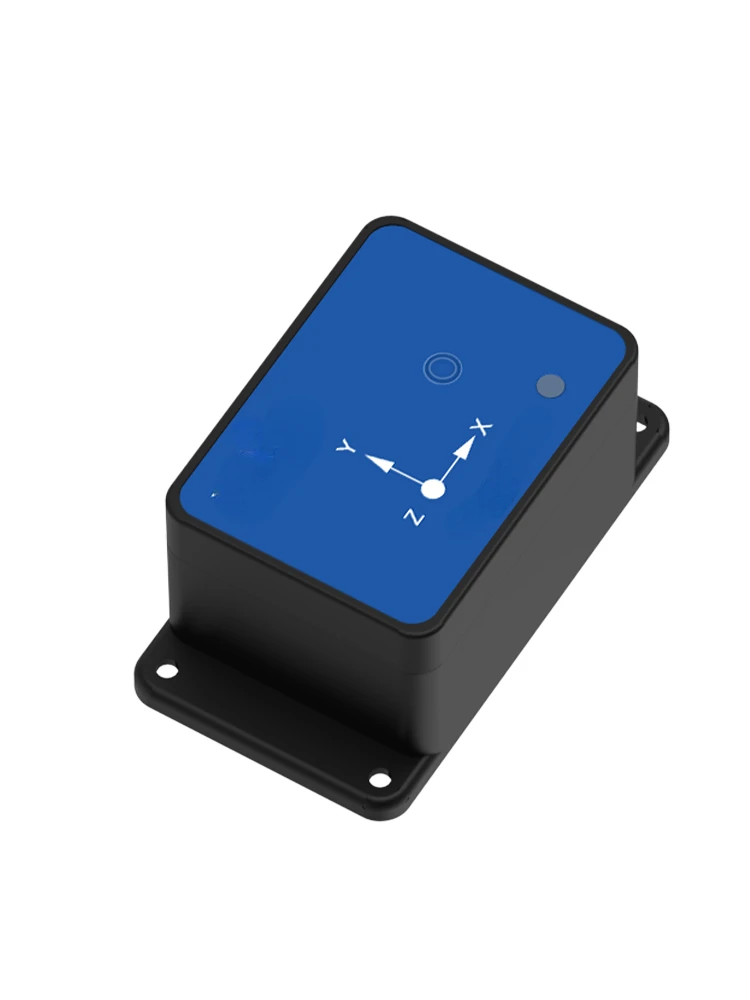 Remote monitoring and wireless inclination alarm by IOT 4G angular acceleration sensor