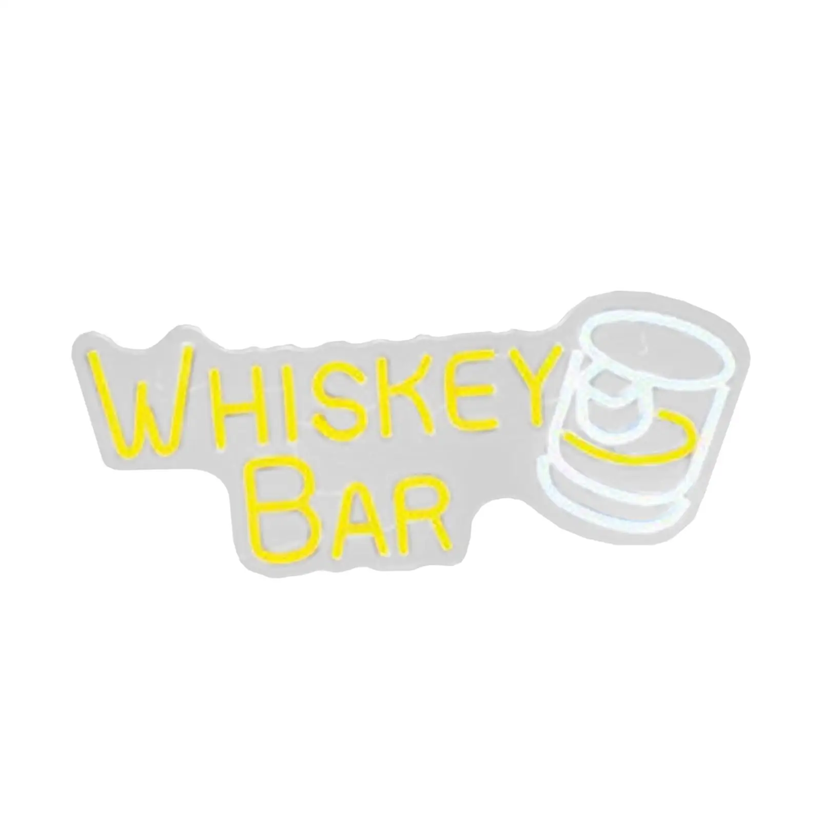 Lampada per atmosfera segnaletica Comoda luce da bar per caffè alimentata tramite USB Grande arte a LED per