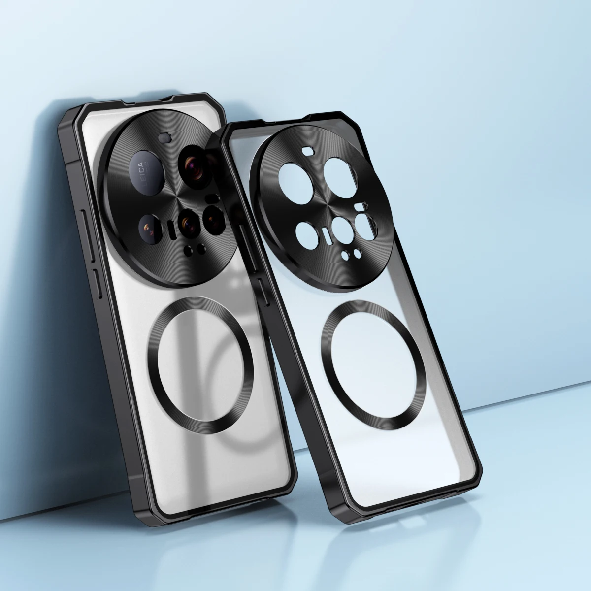 

Чехол для Xiaomi 15 Ultra, ударопрочный, магнитный, полупрозрачный, матовый, из твердого поликарбоната + металлический каркас из алюминиевого сплава, с защитой от отпечатков пальцев