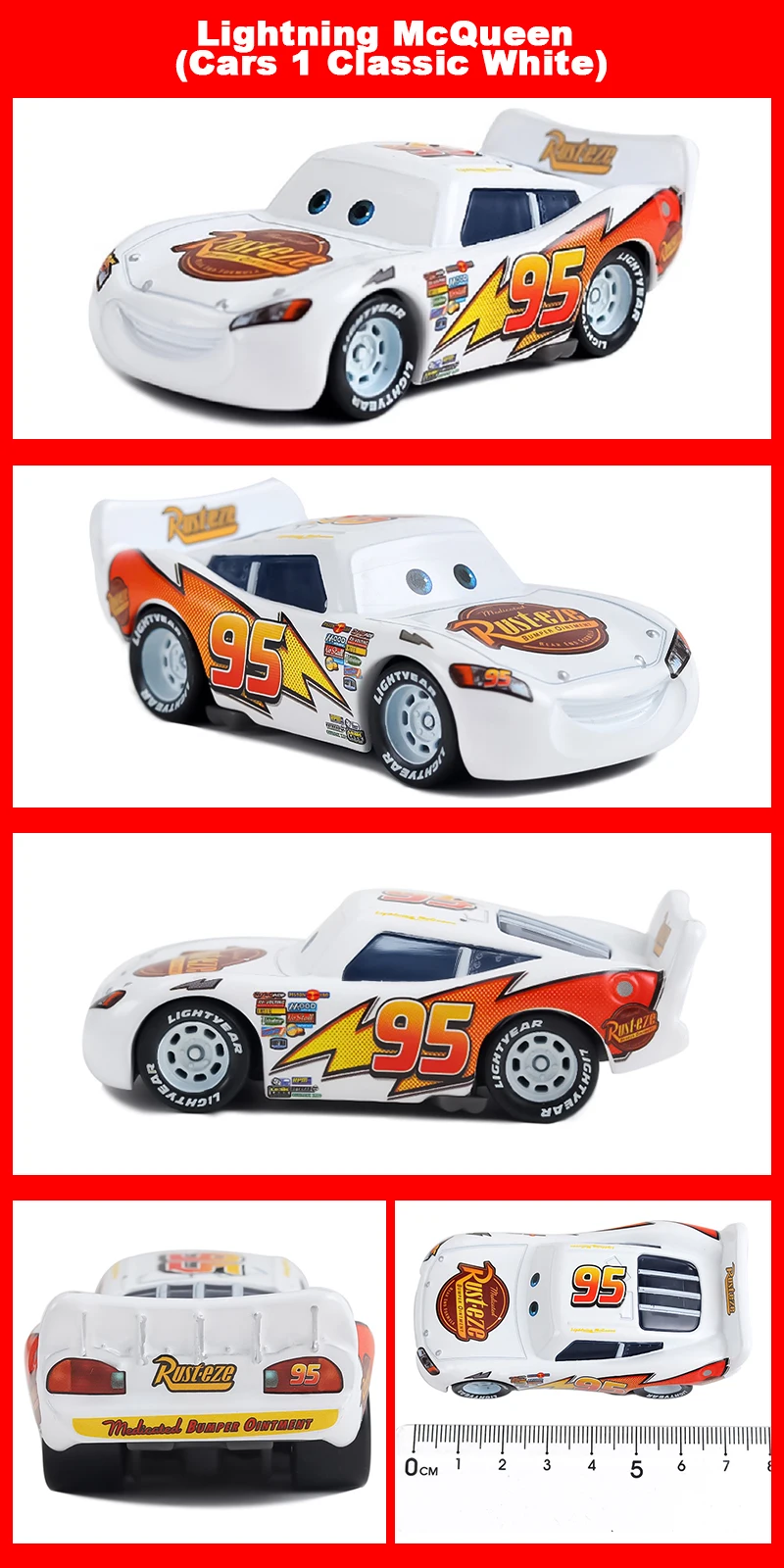 Pixar Cars Inertial Assistance Alloy Offroad-Fahrzeug Lightning McQueen Storm Cruz Mater Jackson Ramirez Kinderspielzeug Geschenke – Detail 17