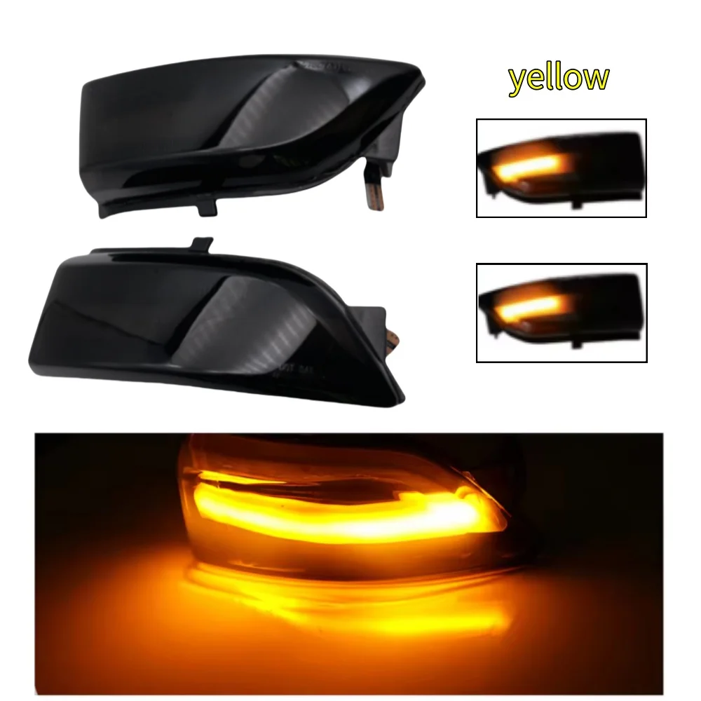 

New 2xDynamic LED Turn Signal Sequential Side Marker Mirror Light For Ford Everest Ranger T6 Raptor Wildtrak 2016 217 2018 2019
