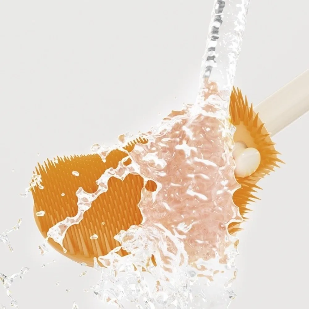 

5-in-1 Baby Bottle Brush Set Space Saving Drying Rack Nipple Straw Cleaning Brush Portable Built-in Drain Rack Cup Brush