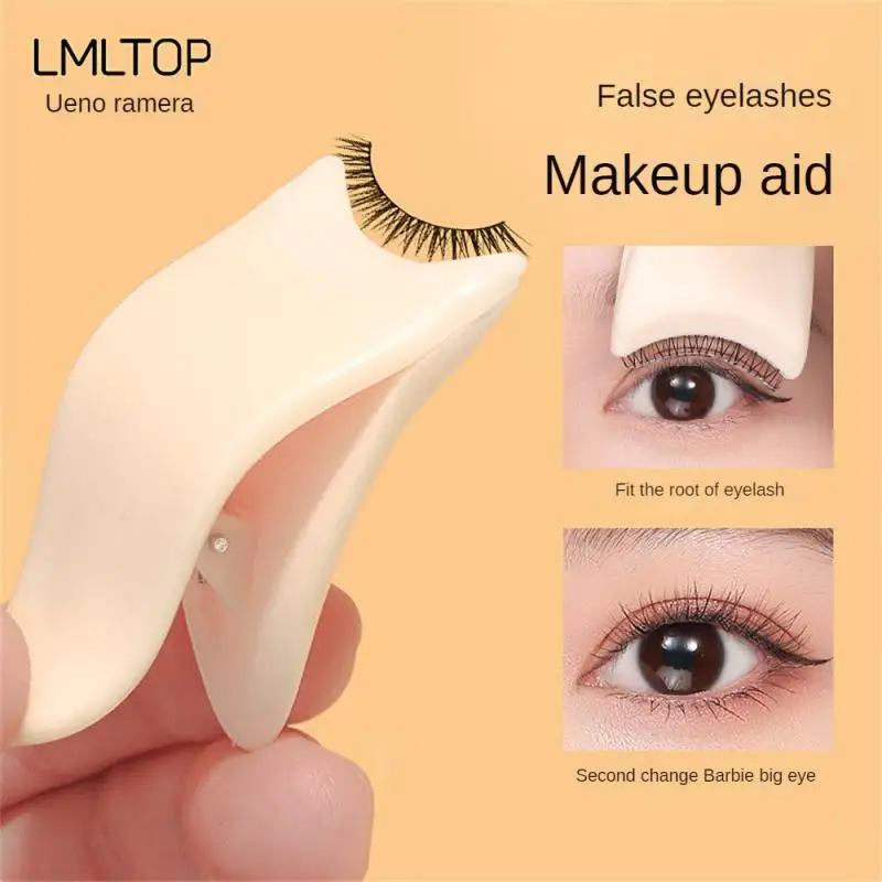 Fake Lash Tweezers Beauty Tool Makeup Tool Enlarge Eyes Paste False Eyelashes Lash Accessories False Eyelash Applicator Portable