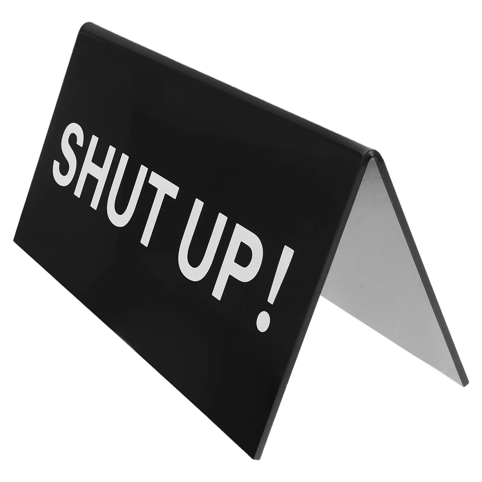 Mute Sign for Office Desk Clear Reminder Quiet Voices Desk Plaque Conference Room Decor Business Meeting Status