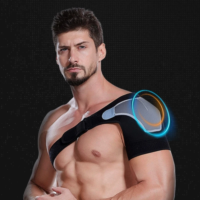 Sports Shoulder Pad Men's Shoulder Playing Basketball Professional Fixed Taping Joint Bandage Sleeping With Dislocation