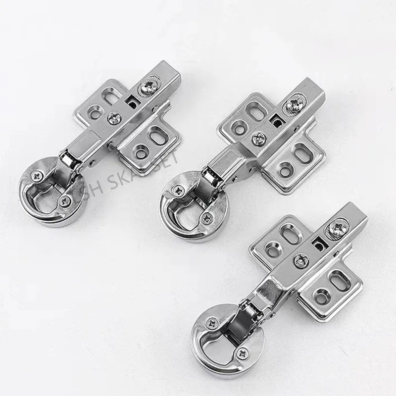 2Pcs Glass Door Damping Hinge Cupboard Wine Cabinet Glass Hinges Frameless Glass Door Hydraulic Buffer Hinges Furniture Hardware