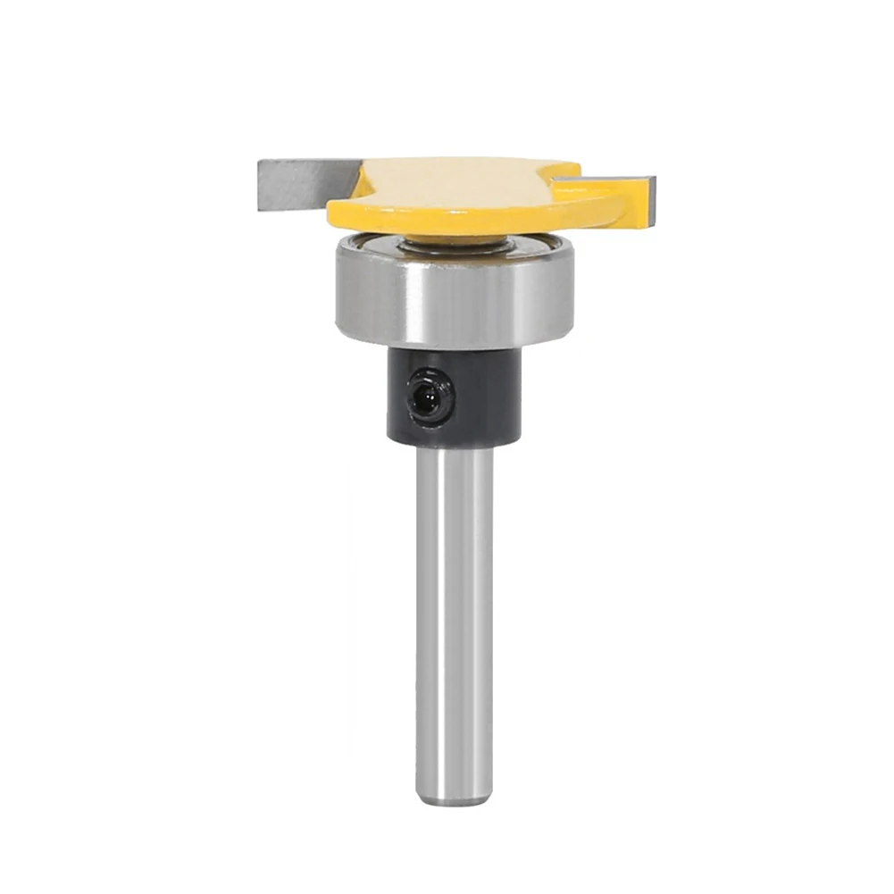 1pcs Brand New Home Router Bit Power Tools Milling Cutter Router Bit With Bottom Bearing Woodworking Face Mill