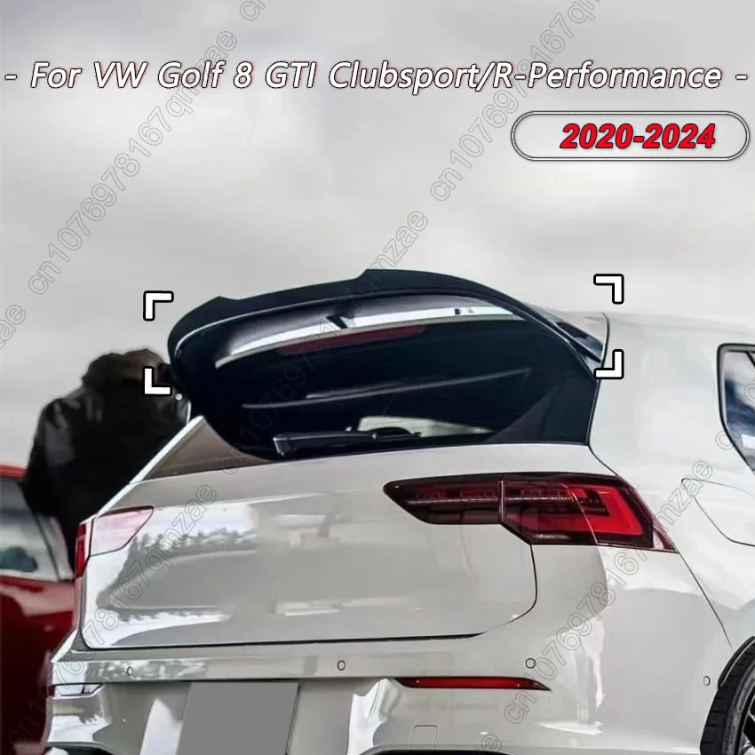 Maxton Style Heckspoiler für VW Golf MK8 MK8.5 R-Performance/GTI Clubsport 2020-2026 Original Heckflügel Karosserie-Kit
