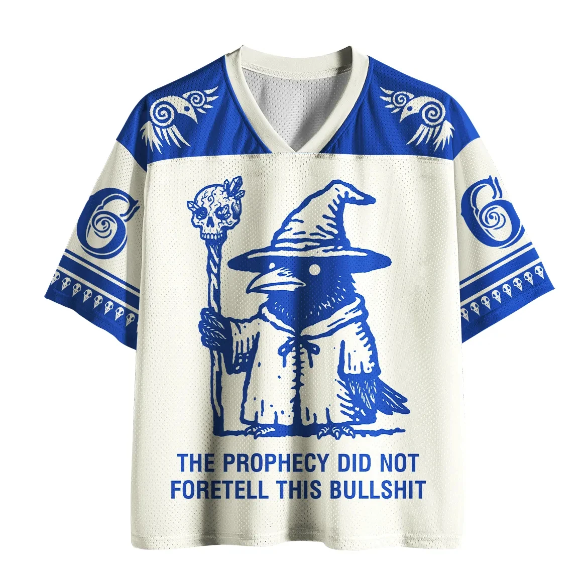 Sarcastic Prophecy Crow Witch 3D Printed Jersey Men Summer Harajuku Outdoors T-shirt Breathable Quick Drying Streetwear Clothing