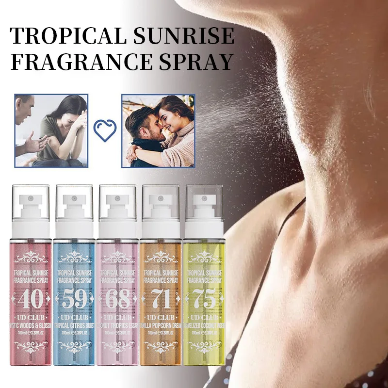 1PC Digital Perfume Body Spray, Long-lasting Natural Fragrance, Alcohol-free, Popular Crushed Brazilian Essential Oil Fragrance