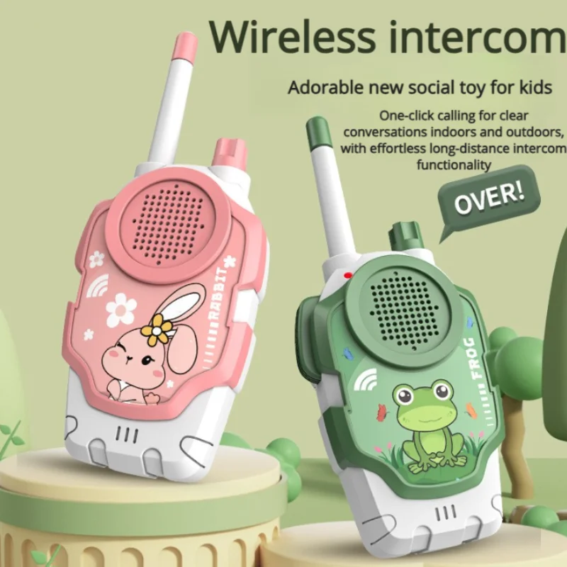 Children's Walkie Talkie Toy Two Way Radio PMR 8CH Communicator With Clear Sound Perfect Birthday Gadgets Technology Gift