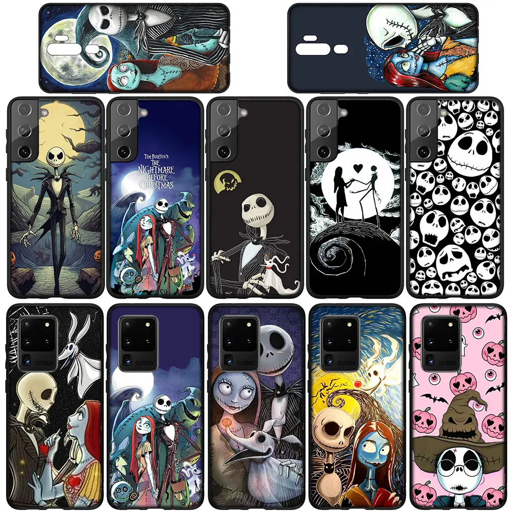 Halloweens Christmas Skellington Jack Phone Cover Case for Huawei Nova 3i 3 5t 2i 7 SE Mate 10 20 P20 P30 Pro 2 Lite Soft Casing