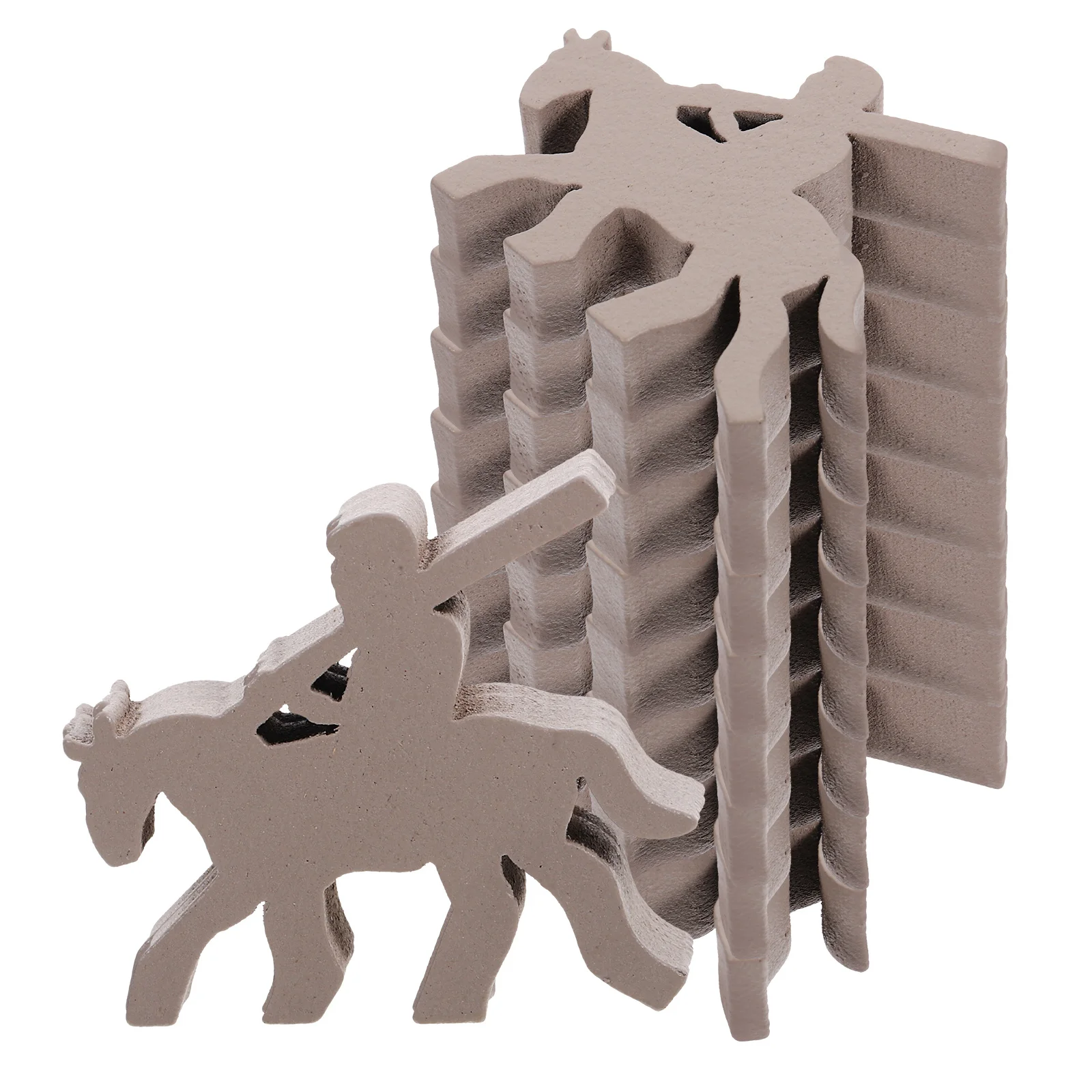 10 قطعة قطع الشطرنج الخشبية تصميم استبدال مجلس لعبة الملحقات الخشب لعبة الرموز لمجموعة الشطرنج #3