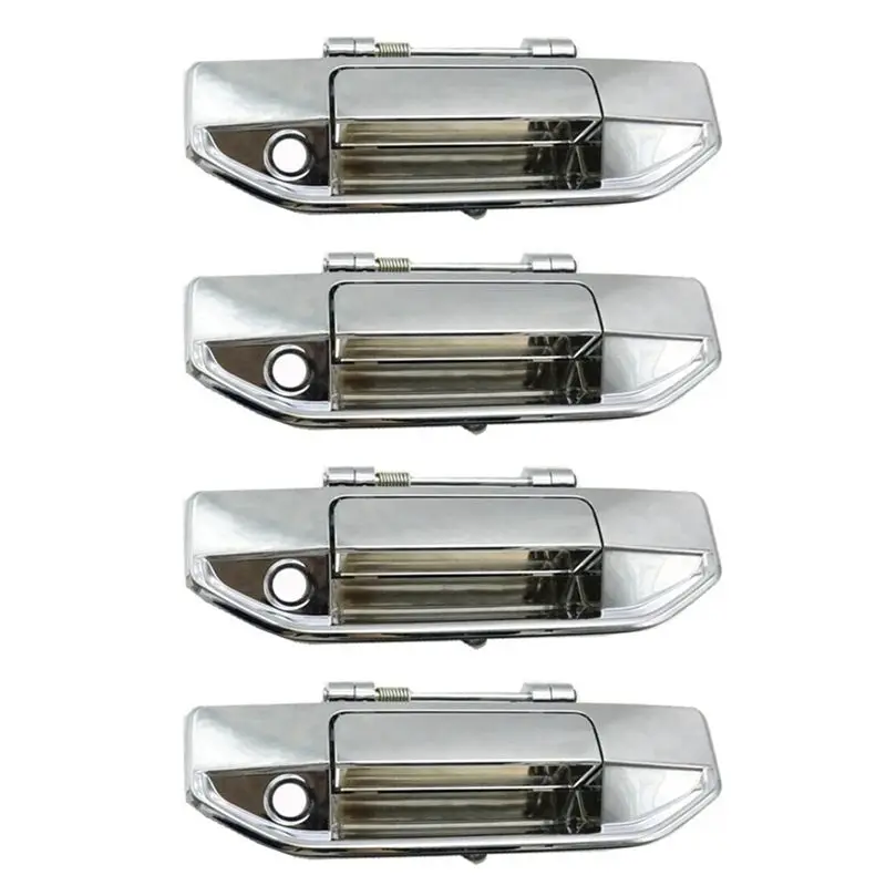 

A48P-4X Car Tailgate Handle For Changan Hunter F70 Cargo Box Handle Rear Trunk Handle Tail Door Buckle Electroplating Handle