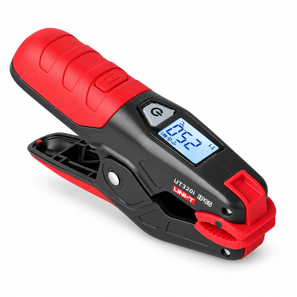 SIHAO Wireless Temperature Clamp Digital Temperature Meter HVAC Refrigeration System -50~150℃ Thermometer