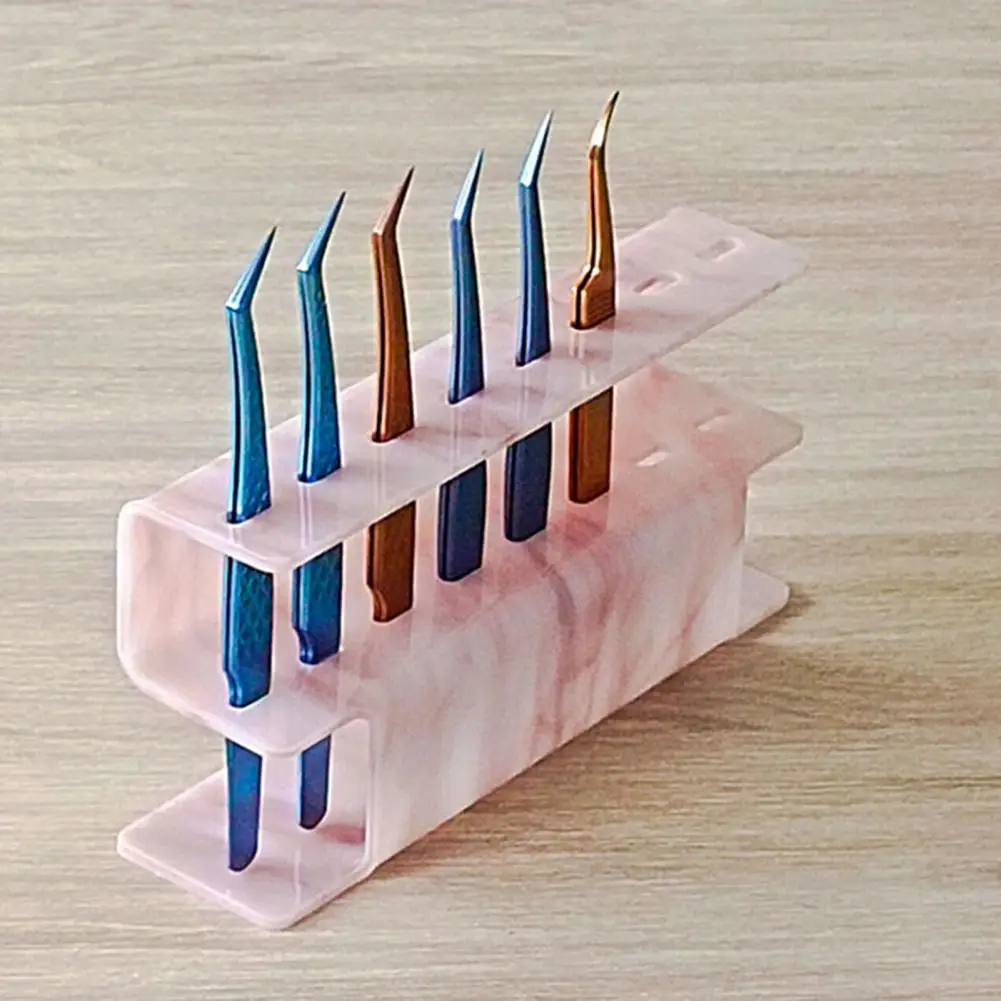 Eyelashes Storage Rack  Useful Can Be Reused Acrylic  Large Capacity Eyelashes Extension Tools for Home