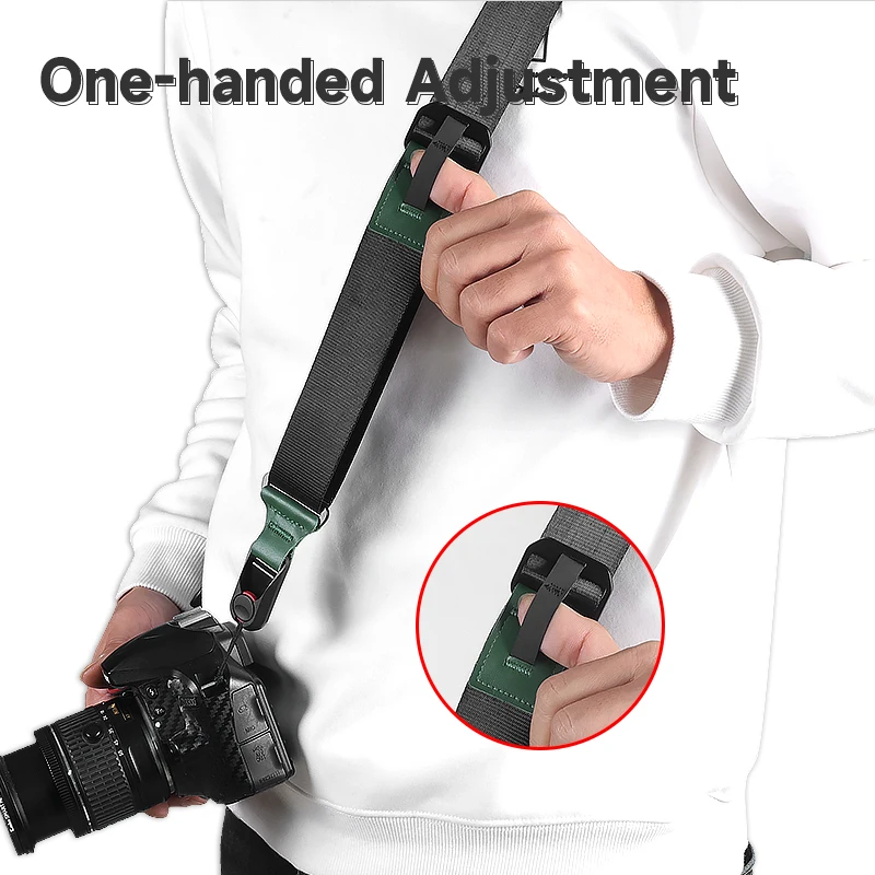 Camera Shoulder Wrist Strap Quick Release Adjustable Sling for Nikon D7500 D750 D610 D3500 D850 D5600 Canon 5D 6D II IV 90D DSLR