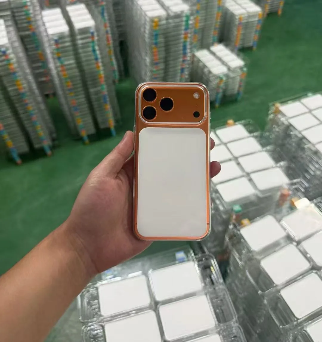 

Original Suitable for 17pro/17promax Magnetic Phone Case Pop Window Animation Hard Shell Protective Cover AI Button