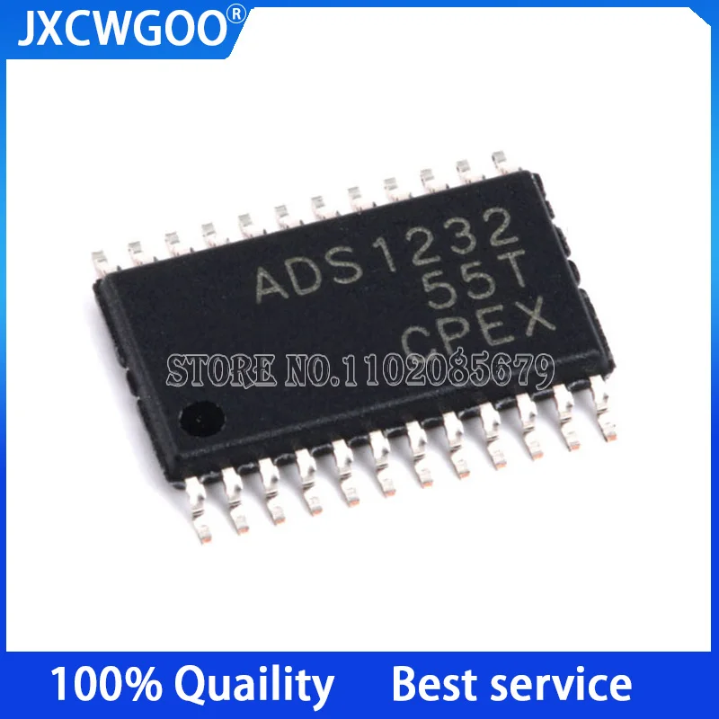 

2021+ 100%New original 5-10PCS ADS1232IPWR ADS1232 TSSOP-24 A/D conversion chip