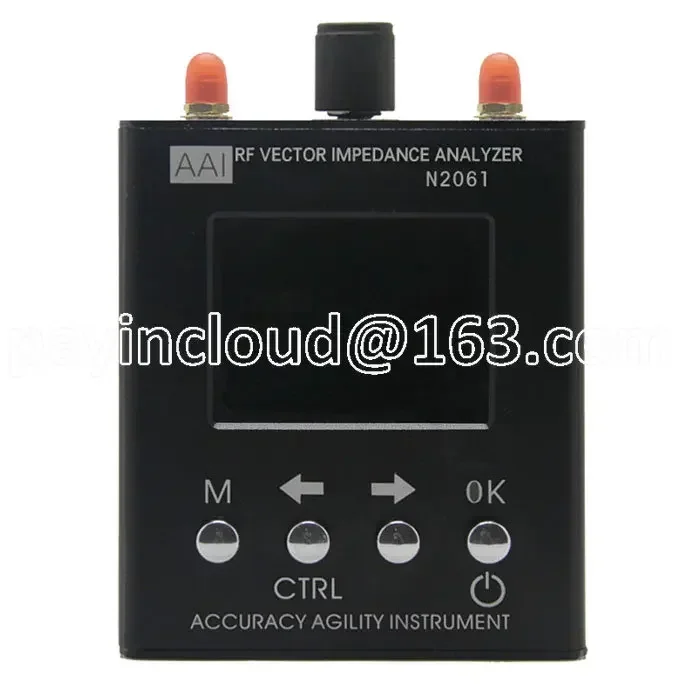 

AAI ORIGINAL English Verison N2061SA 1.1mhz to 1300MHz RFID 1.1MHz-1300MHz UV RF Vector Antenna Analyzer Meter Tester