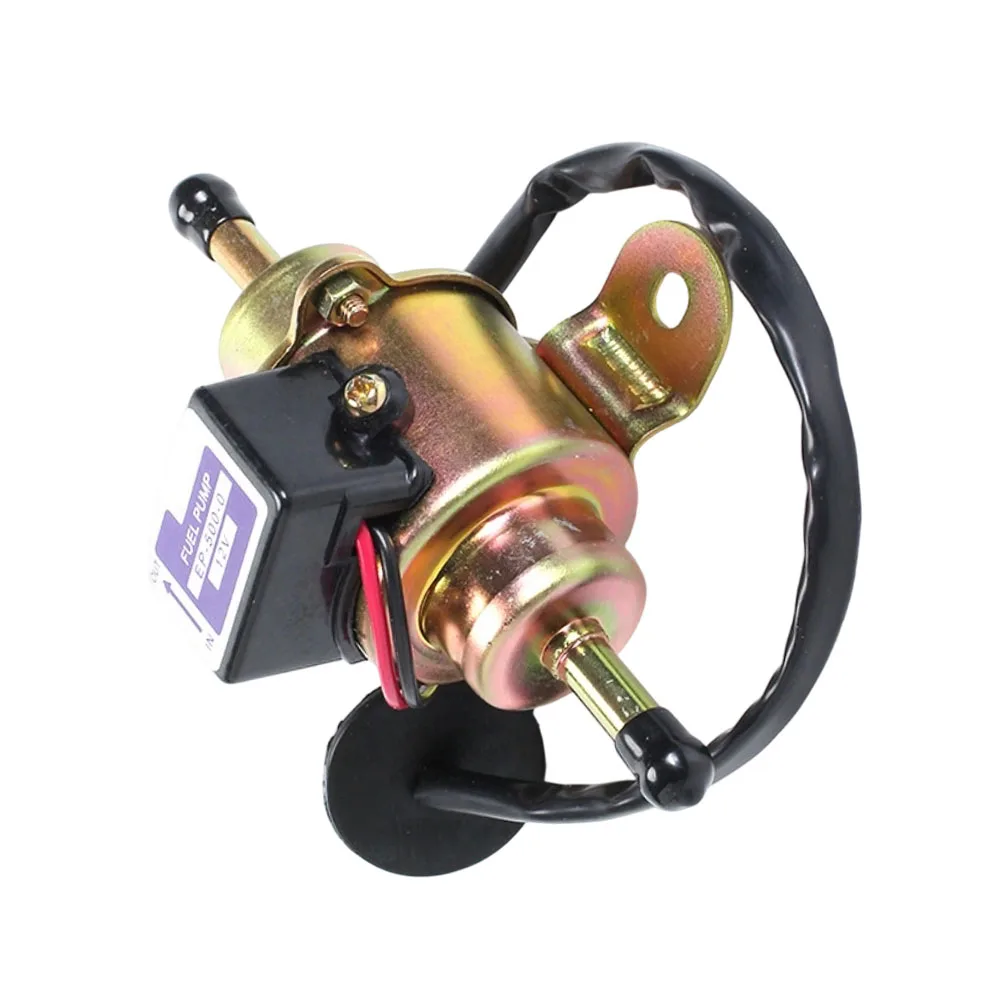 Electric Fuel Pump Electromagnetic Coil 12V Fuel Pump Robust Construction Energy-efficient Operation Large Flow Rate