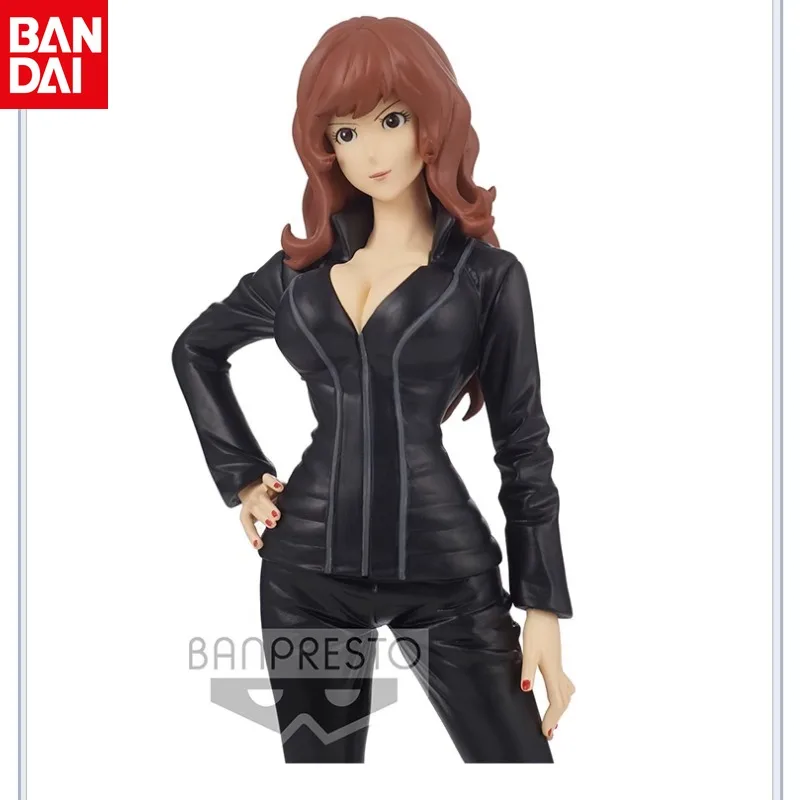 Bandai Original MSP Lupin III Mine Fujiko Lupin The Third PART6 Anime Action Figure Desktop Ornaments Cartoon Figures Model