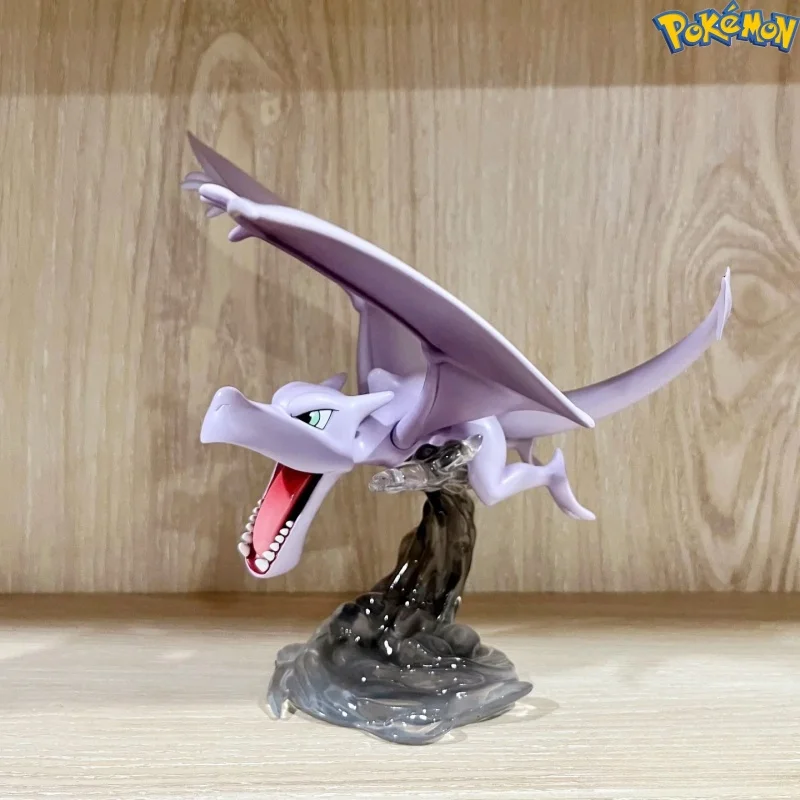 Pokemon Figure Aerodactyl Anime Figure Cute Purple Aerodactyl Figures Model Statue Doll Collection Decoration Toys Birthday Gift