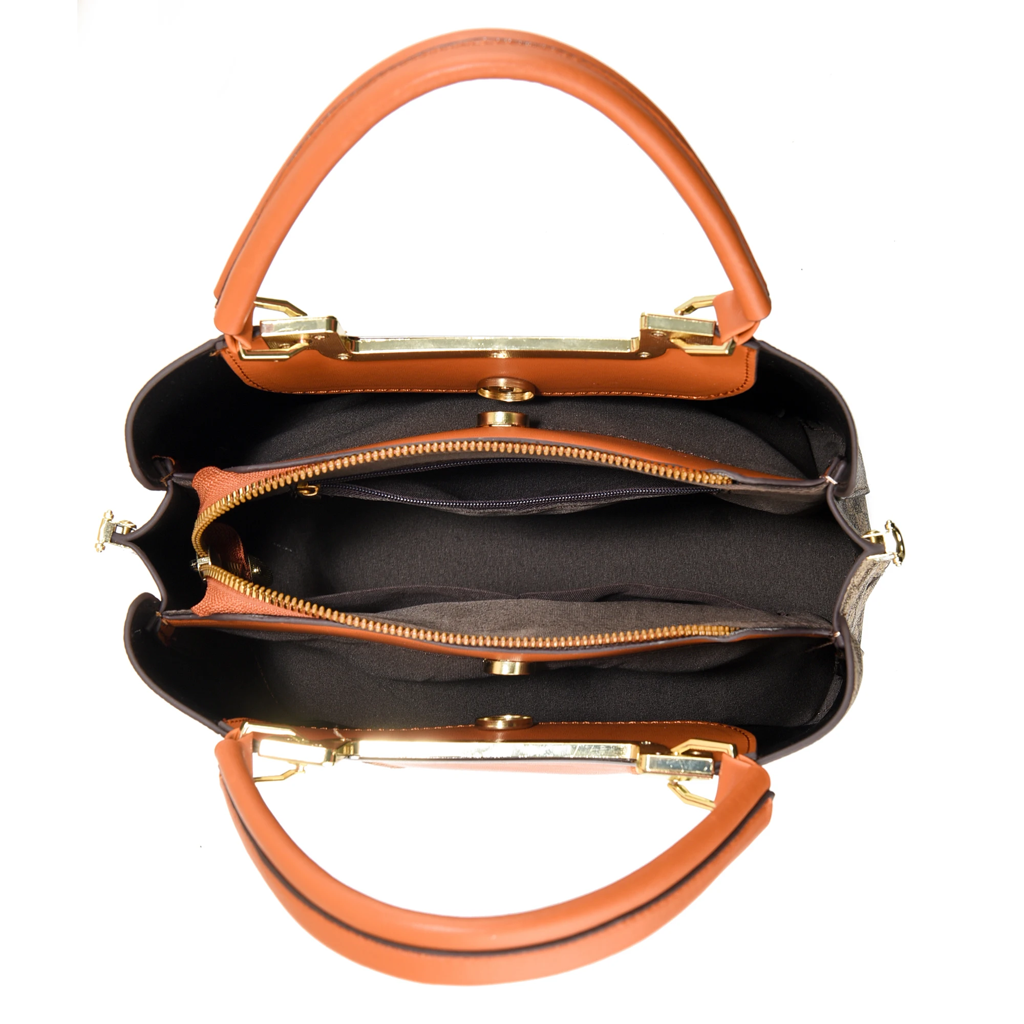 Chic Vintage-Inspired Handbag - Durable PU, Versatile Straps, Organizational Compartments - Ideal for Fashion-Forward Moments