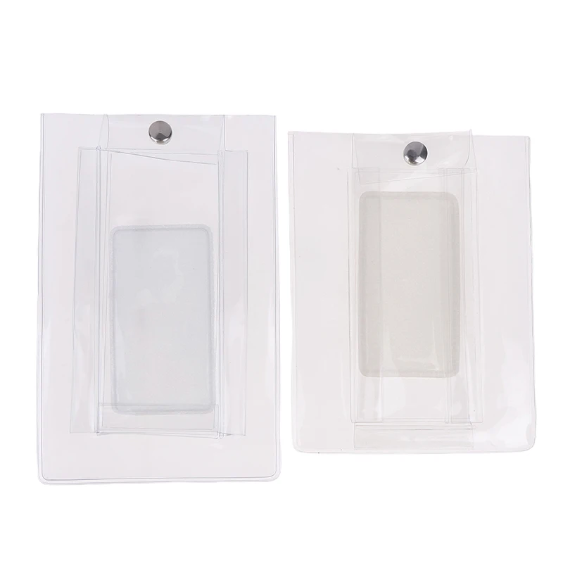 

1Pc Transparent Plastic PVC Jewelry Snap Packaging Bags Necklace Bracelet Dustproof Oxidation Watch Gift Storage Pouch