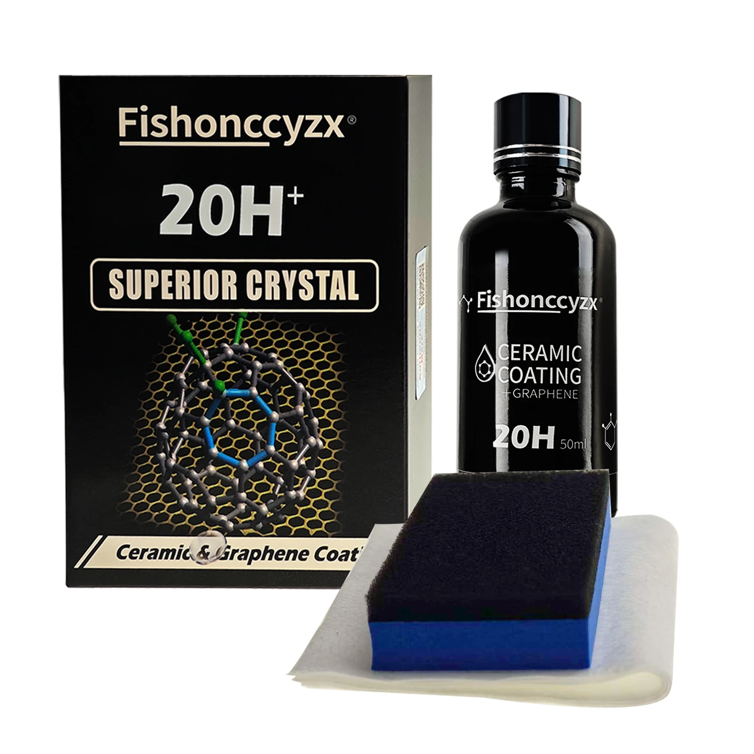 

20H автомобильное покрытие, полировальный воск, защита от царапин, гарантия 5 лет, глянцевая предварительная краска, керамическое жидкое стекло