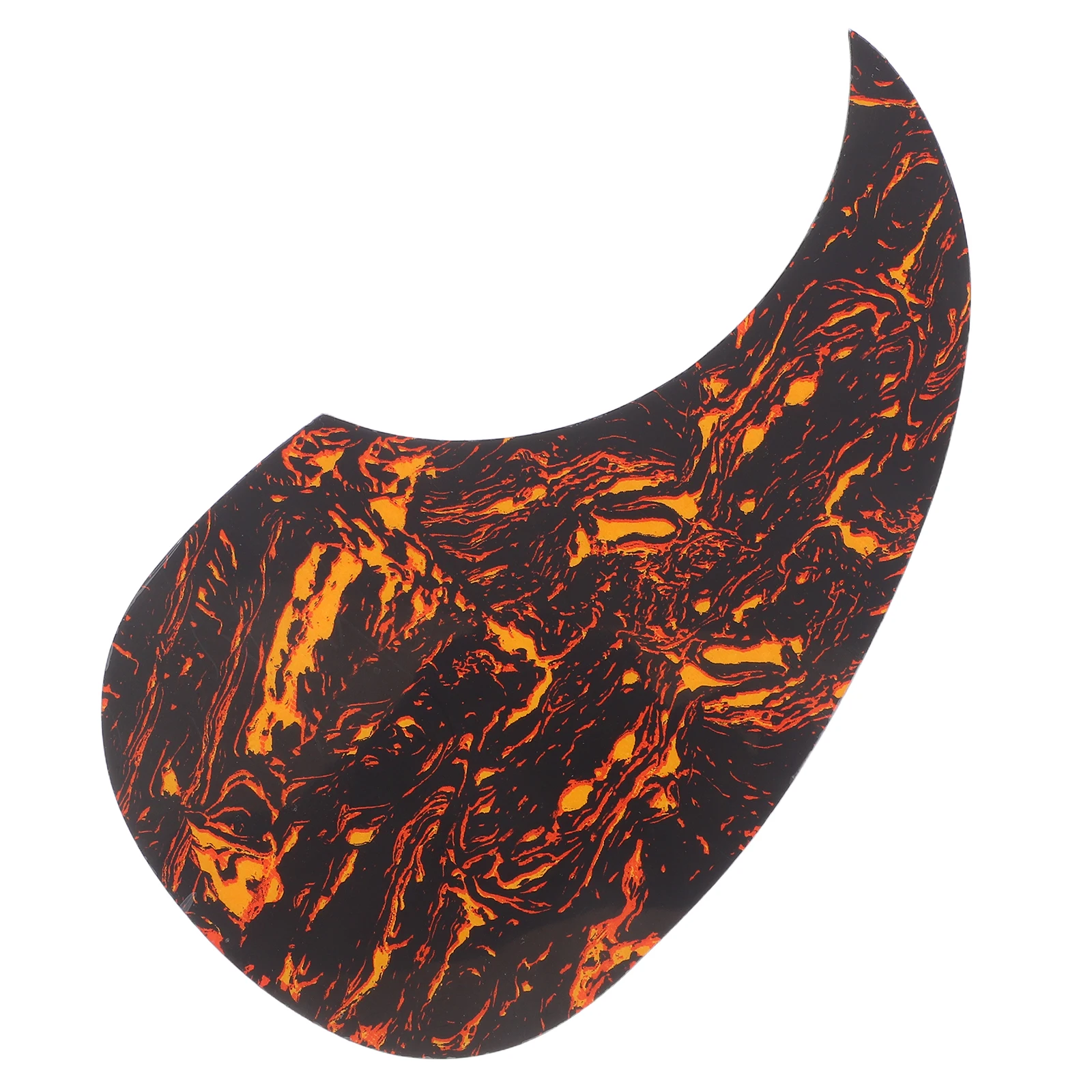 

1Pcs Guitar Pickguard 128mm Acoustic Replacement Self-Adhesive Anti-Scratch Protective Guard Plate Guitar Pickguard