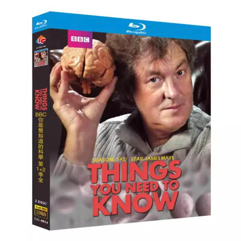

James May's Things You Need to Know Season 1-2 Blu-ray Disc