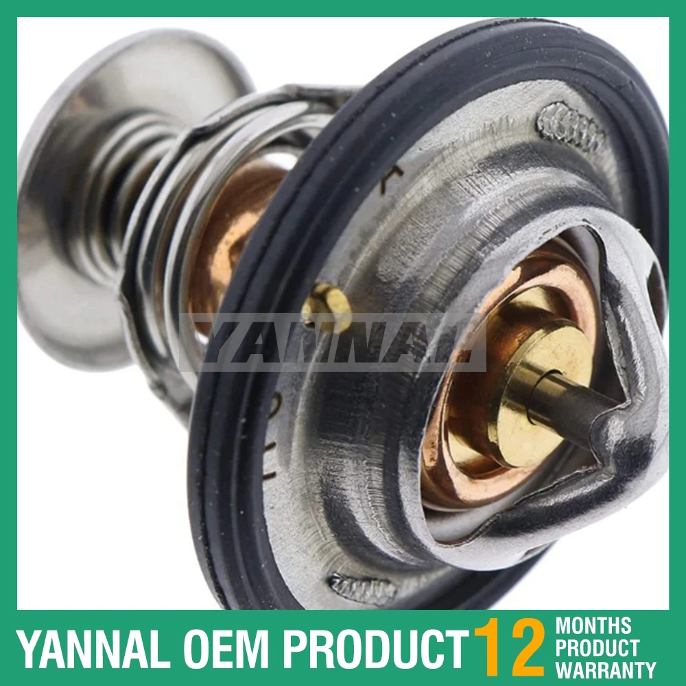 

1-year warranty YM129155-49801 THERMOSTAT For Yanmar 3D84 4D84 3D88 4D88 3TN84 4TNE88 4TNV88 71 160
