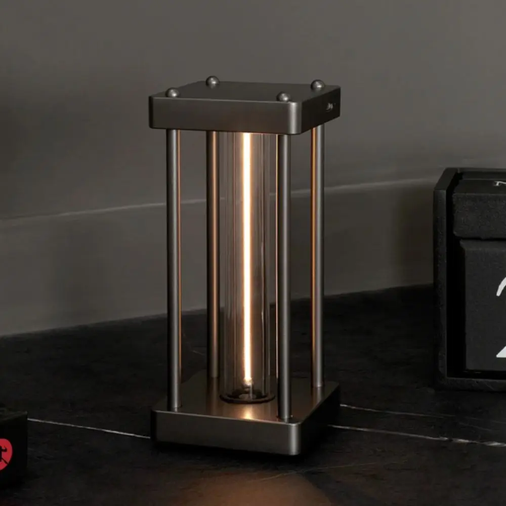 

Светодиодный ночник квадратного дизайна с регулируемой яркостью, зарядка типа C, сенсорный ночник, сенсорный, современный стиль