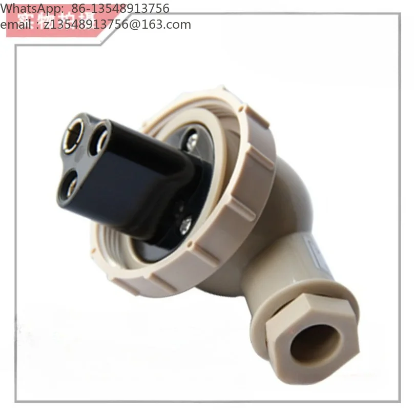 Japanese marine nylon resin watertight socket Z-1M/2M IP56 3P 220V 20A marine connector